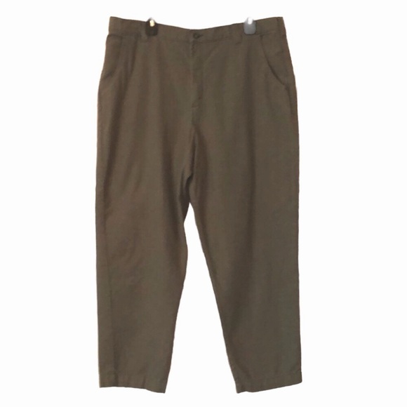 Lee Pants - 𝅺lee - 100% Cotton Green & Khaki Pants Academia - Size 20WP Petite